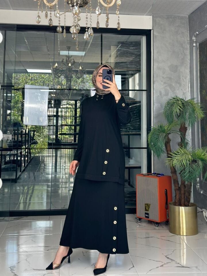 MİHRİBAN ÇAĞLI BAMBU ETEK TAKIM 1055