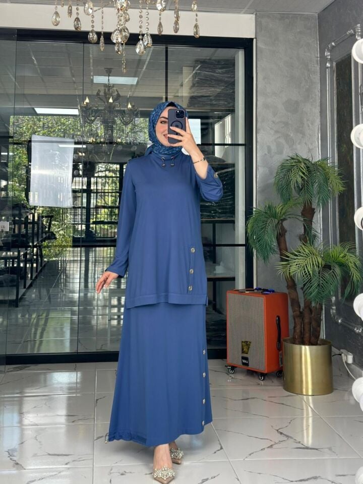 MİHRİBAN ÇAĞLI BAMBU ETEK TAKIM 1055