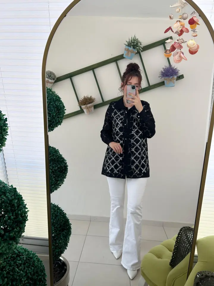 SELİNADA İTHAL TAŞLI GÖMLEK 7007