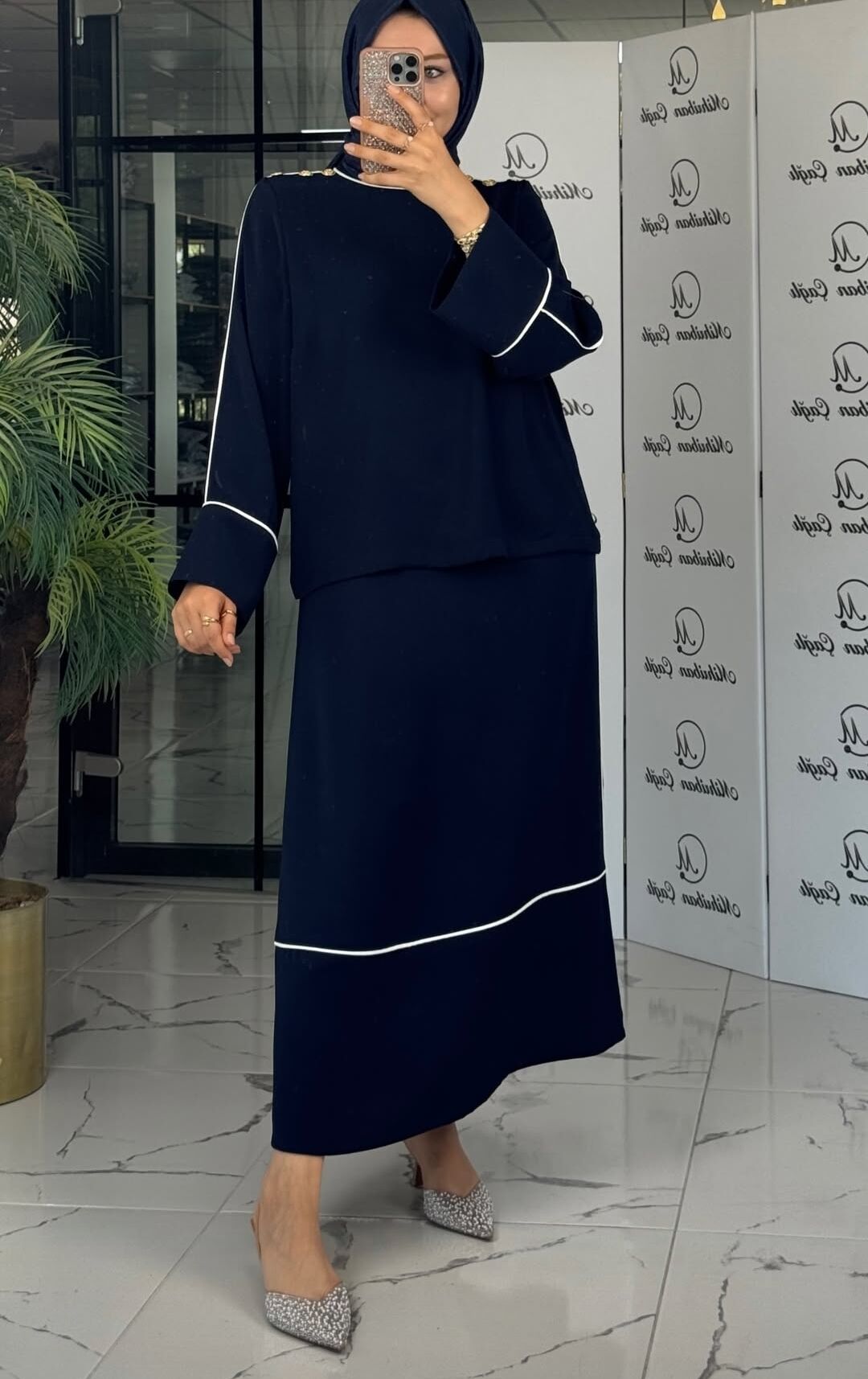 MİHRİBAN ÇAĞLI ETEKLİ TAKIM 1003