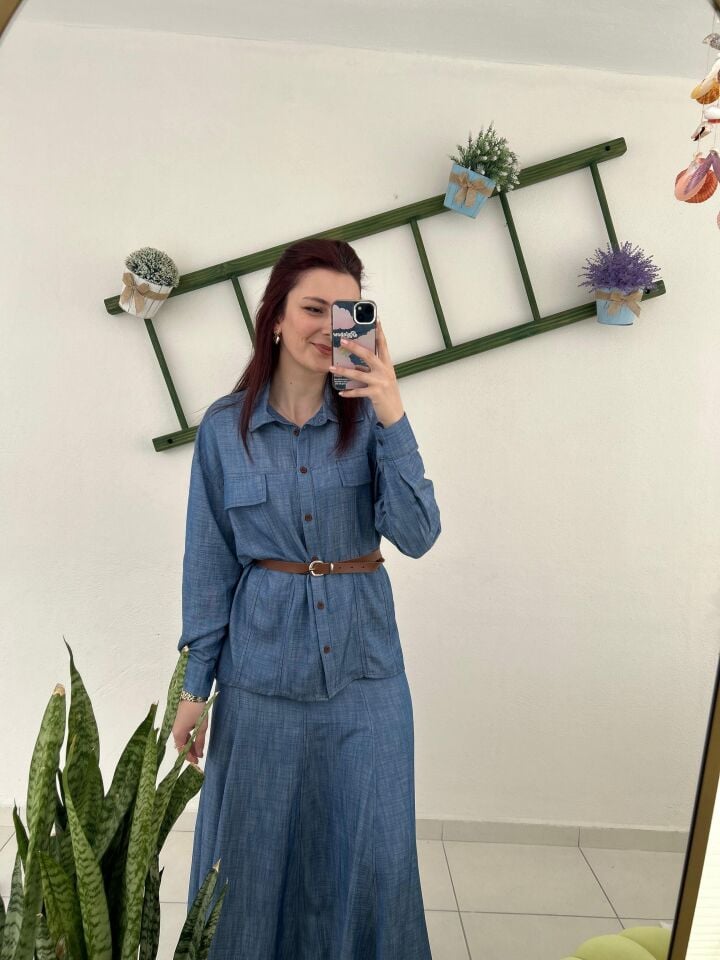 REDSHE 21469 TENSEL GÖMLEK