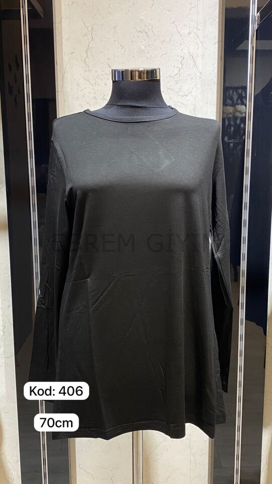 EFRAZE 406 UZUNKOLLU BASİC BLUZ