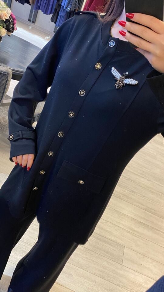 MİHRİBAN ÇAĞLI ARI BROŞLU TAKIM 1127