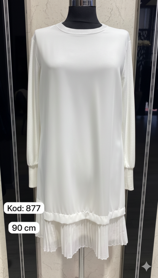 SÜSSÜ 877 PİLİSELİ UZUNKOLLU 90CM İÇLİK