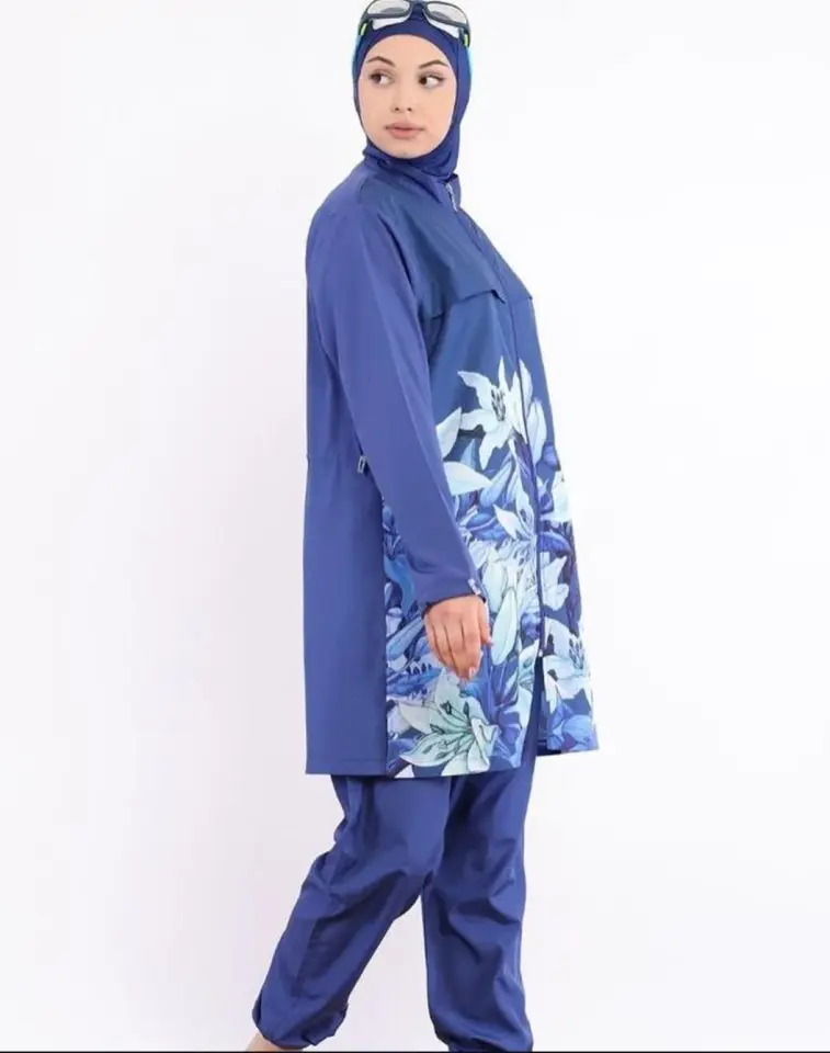 SÜSSÜ ÇİÇEKLİ TESETTÜR MAYO