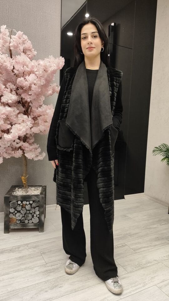 DR İTHAL ÇİFT TARAFLI PELUŞ YELEK