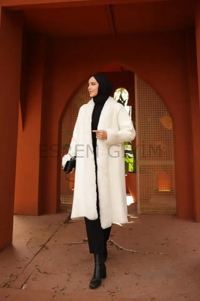 SÜSSÜ ÖNÜ KÜRKLÜ ANGORA HIRKA 149