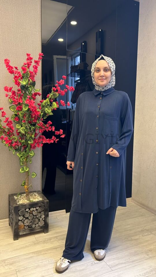 EFRAZE 2704 DÜĞME DETAYLI TAKIM