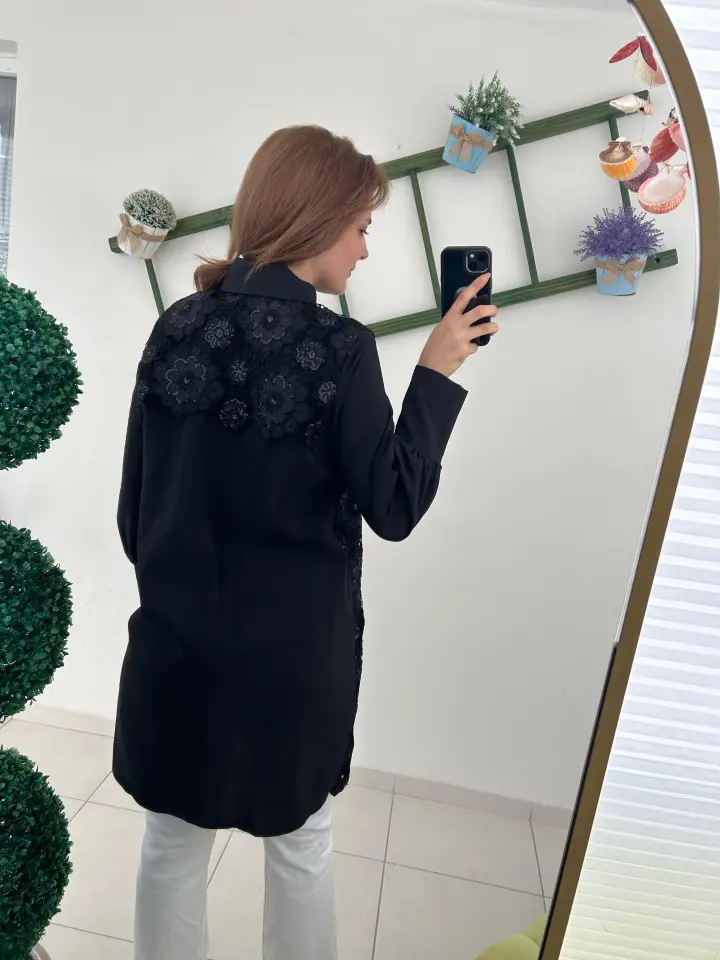 SELİNADA İTHAL DANTELLİ TUNİK