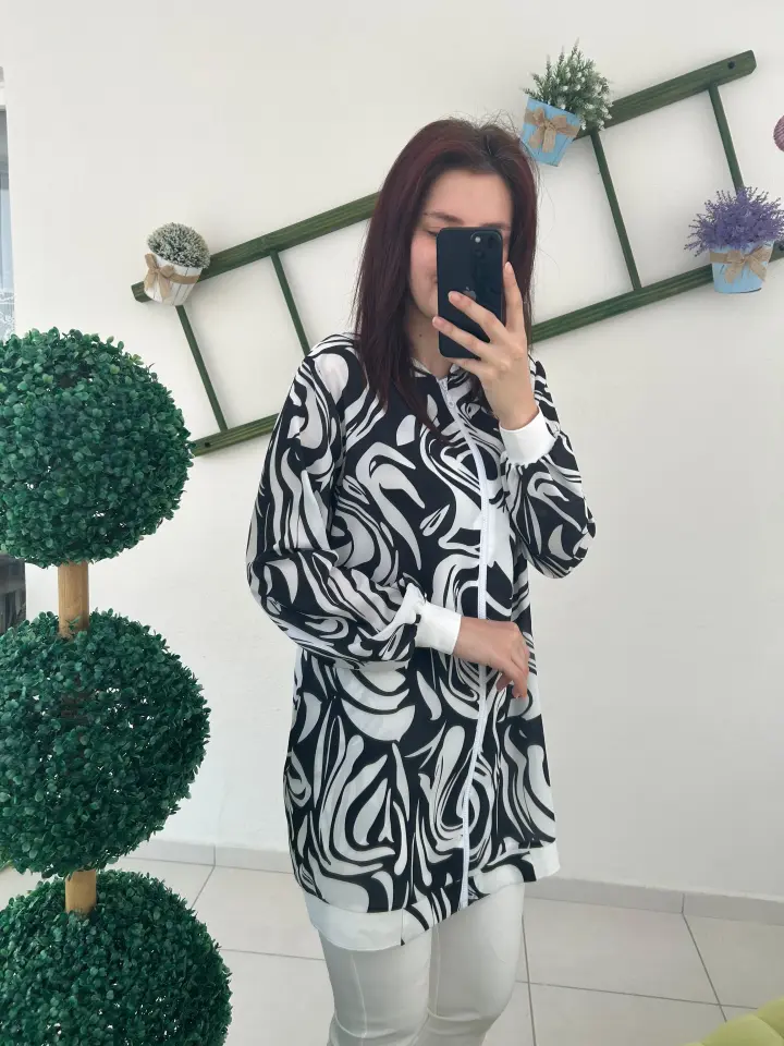 REDSHE DESENLİ BOMBER CEKET 21461