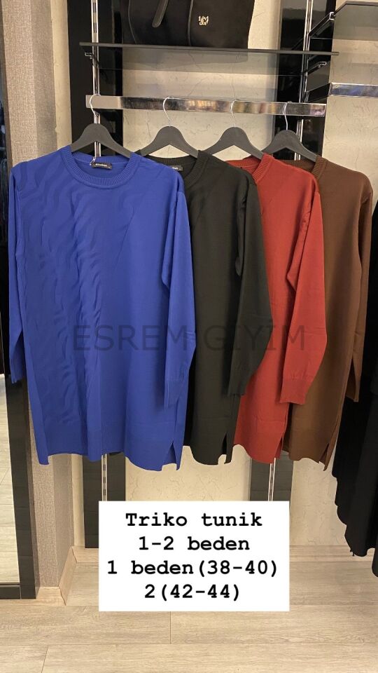 SEMİNA 1054 MERSERİZE TUNİK