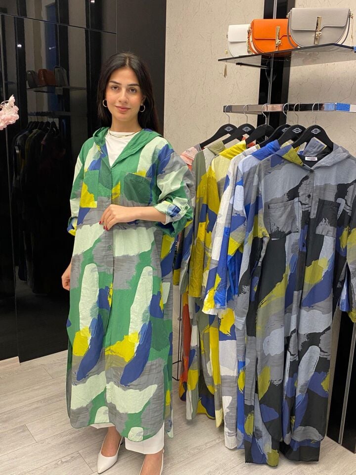 DR İTHAL DESENLİ TUNİK Y3180